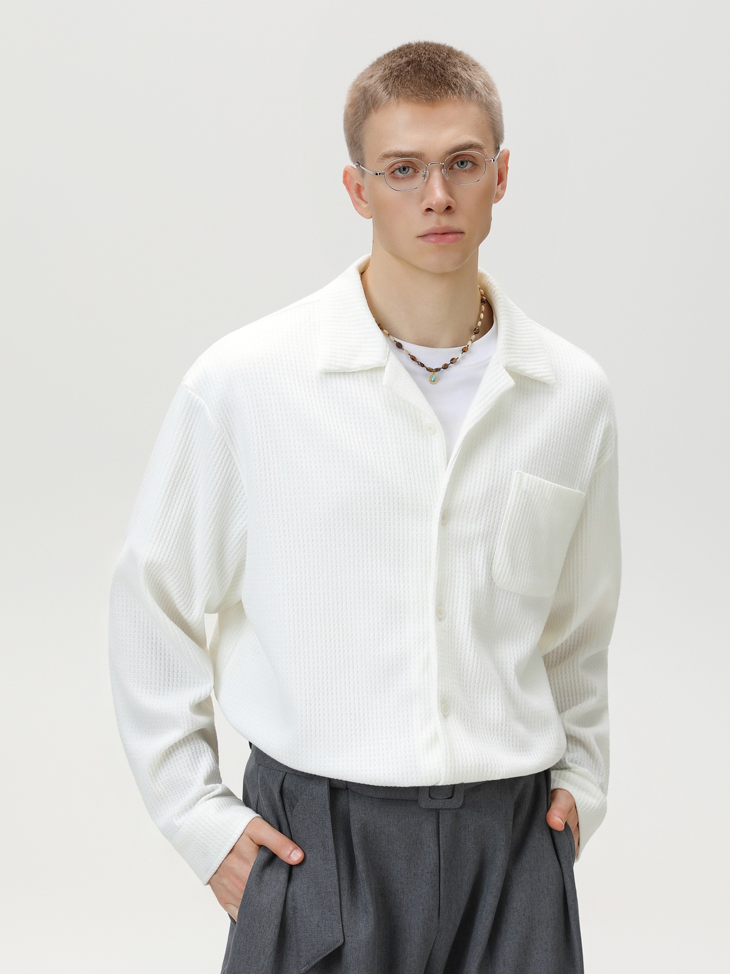 555 '96 relaxed straight fit jeans in light blue